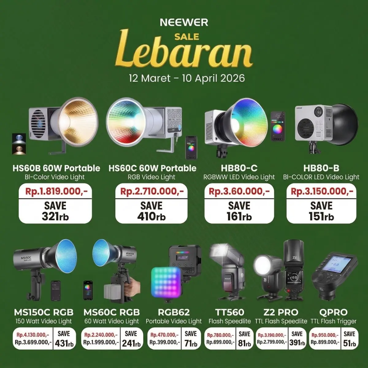 promo lebaran neewer 2026