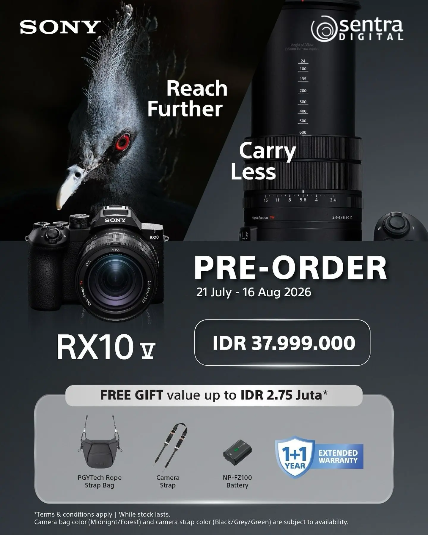 pre order sony rx10v surabaya
