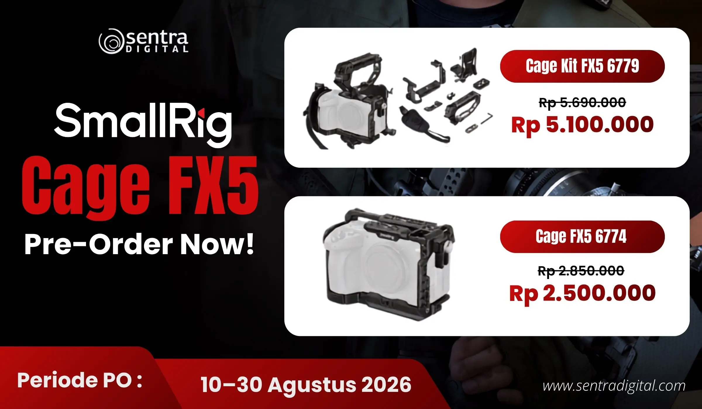 pre order smallrig cage