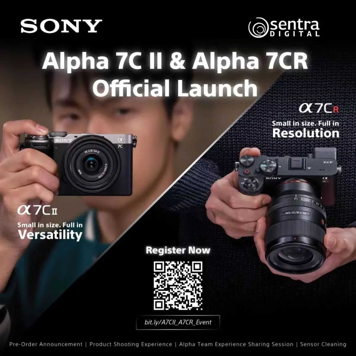 Event Official Launching Sony A7C II dan A7C R, Daftar Sekarang Kuota Terbatas!