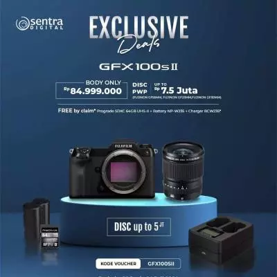 Promo Launching Fujifilm GFX100SII dan Lensa GF 500mm f5.6 R LM OIS WR