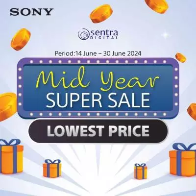 Promo Mid-year Sony Spesial, Harga Terendah Dengan Banyak Cashback Menguntungkan