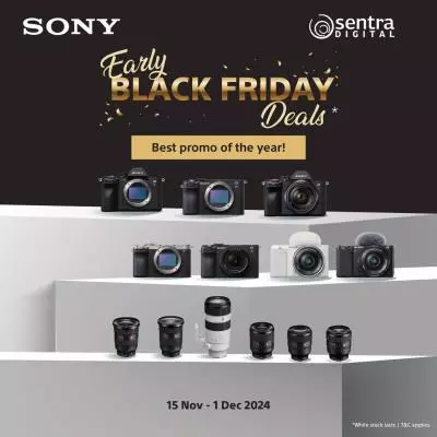 Promo Spesial Akhir Tahun dari Sony Hadir di Sentra Digital
