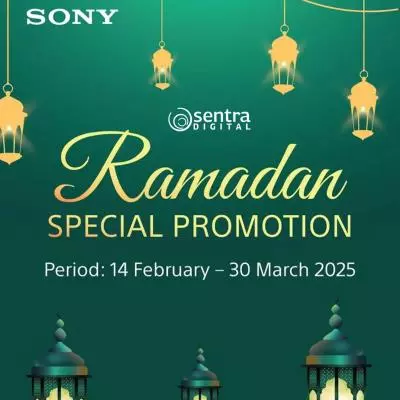 Rayakan Ramadan dengan Promo Sony Spesial di Sentra Digital, Ada Cashback & Diskon Fantastis!