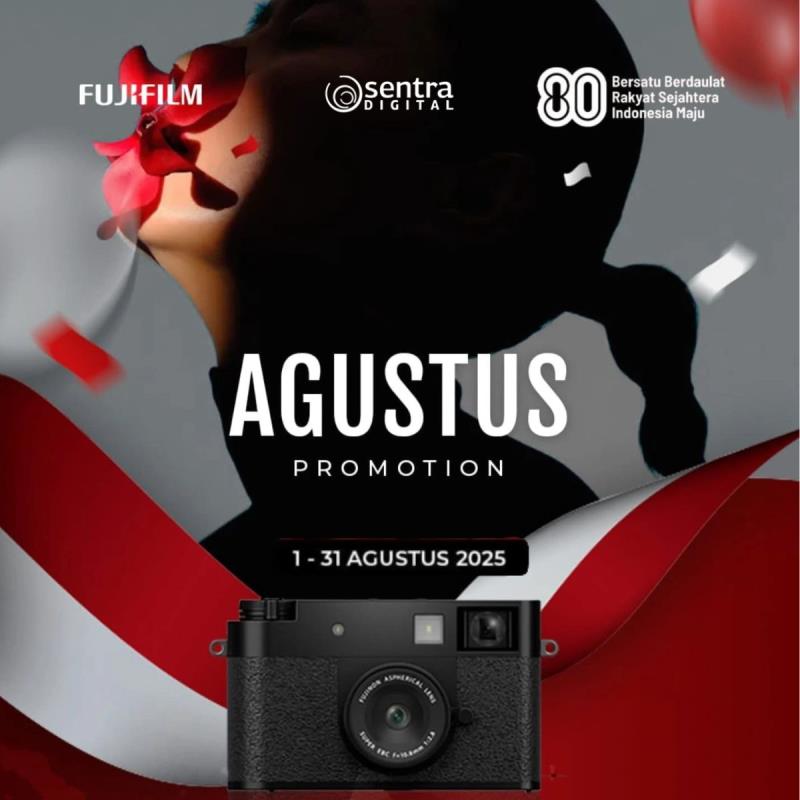 Sentra Digital Hadirkan Promo Fujifilm di Bulan Agustus