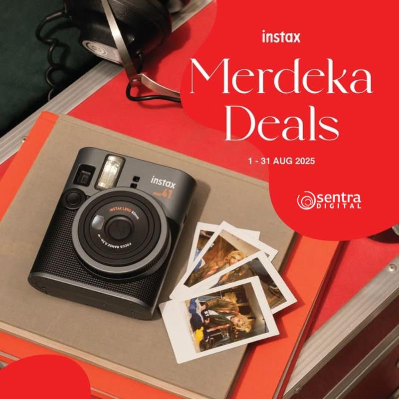 Merdeka Deals Spesial dari Instax di Sentra Digital, Diskon Hingga Rp750.000!