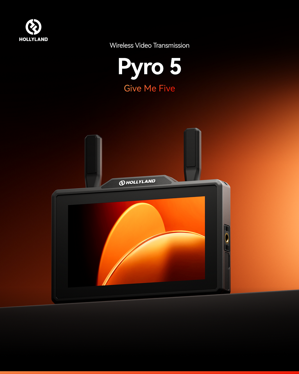 Pyro5 Hollyland Pyro 5: Wireless Monitor Revolusioner