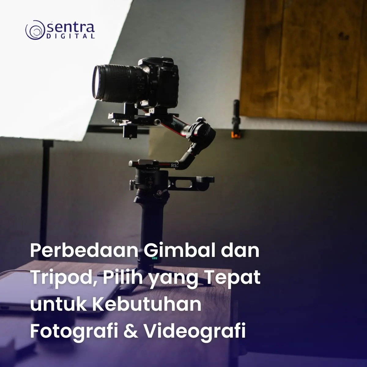 Perbedaan Gimbal dan Tripod, Pilih yang Tepat untuk Kebutuhan Fotografi & Videografi