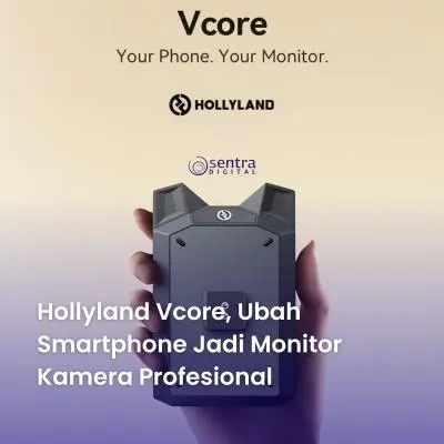 Hollyland Vcore, Ubah Smartphone Jadi Monitor Kamera Profesional