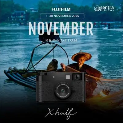 Promo November Fujifilm, Diskon Spesial untuk Kamera Favoritmu di Sentra Digital