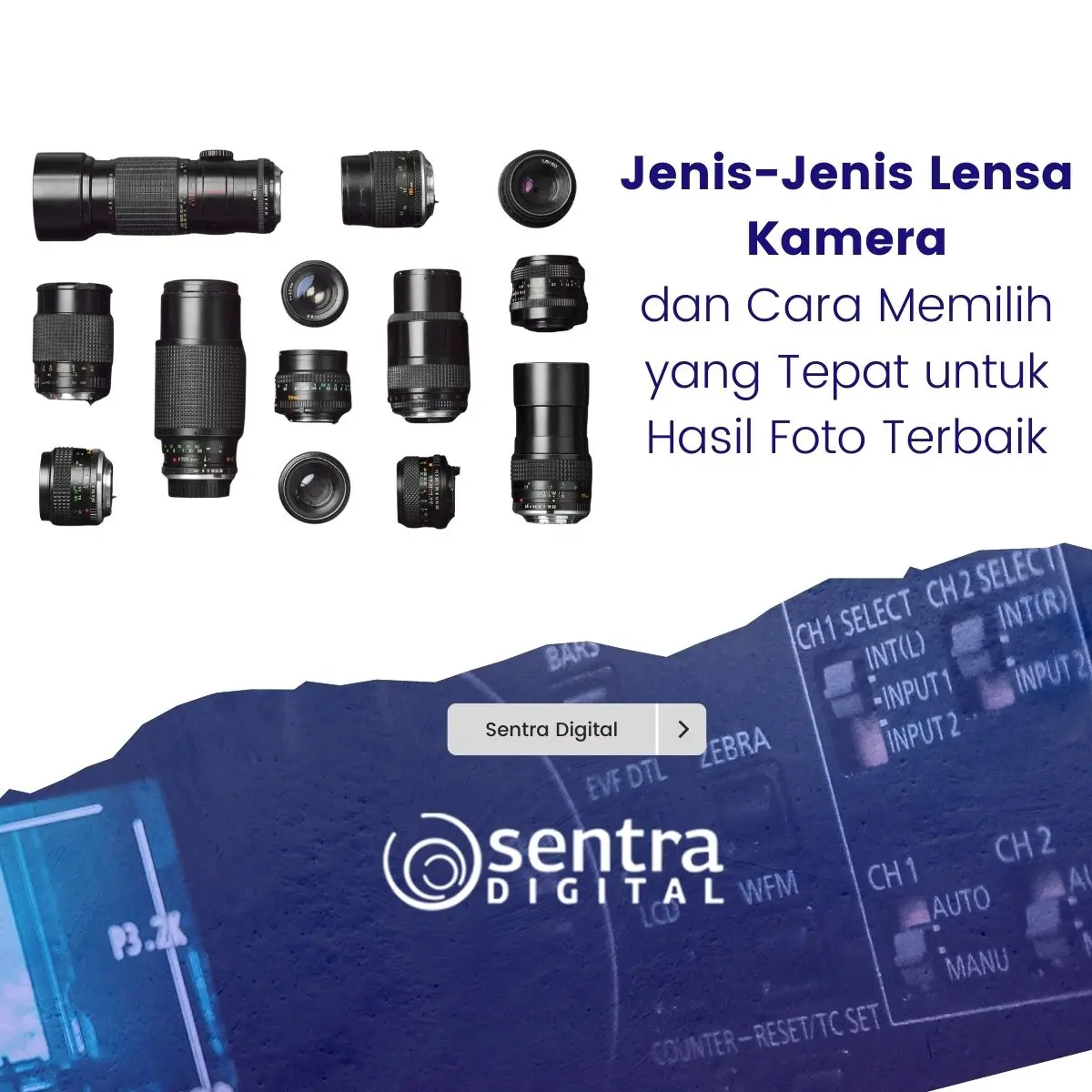 Jenis-Jenis Lensa Kamera dan Cara Memilih yang Tepat untuk Hasil Foto Terbaik