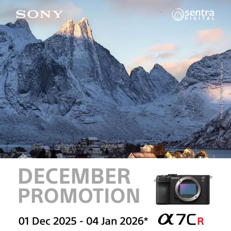 Promo Desember Sony di Sentra Digital, Diskon Akhir Tahun untuk Kamera dan Lensa