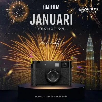 Promo Januari Fujifilm Sentra Digital, Harga Spesial untuk Kamera & Aksesori Pilihan