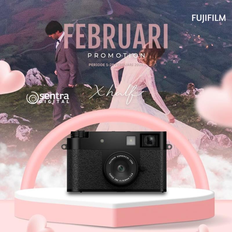 Sentra Digital Hadirkan Promo Kamera Fujifilm Februari dengan Penawaran Menarik