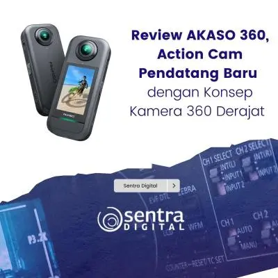 Review AKASO 360, Action Cam Pendatang Baru dengan Konsep Kamera 360 Derajat
