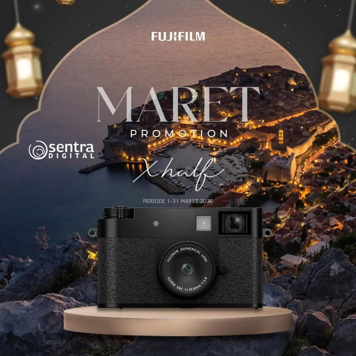Spesial Bulan Maret, Promo Kamera Fujifilm di Sentra Digital