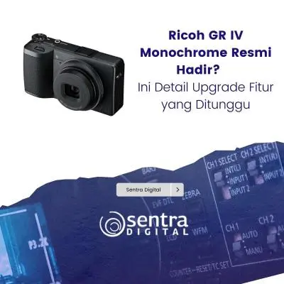 Ricoh GR IV Monochrome Resmi Hadir? Ini Detail Upgrade Fitur yang Ditunggu