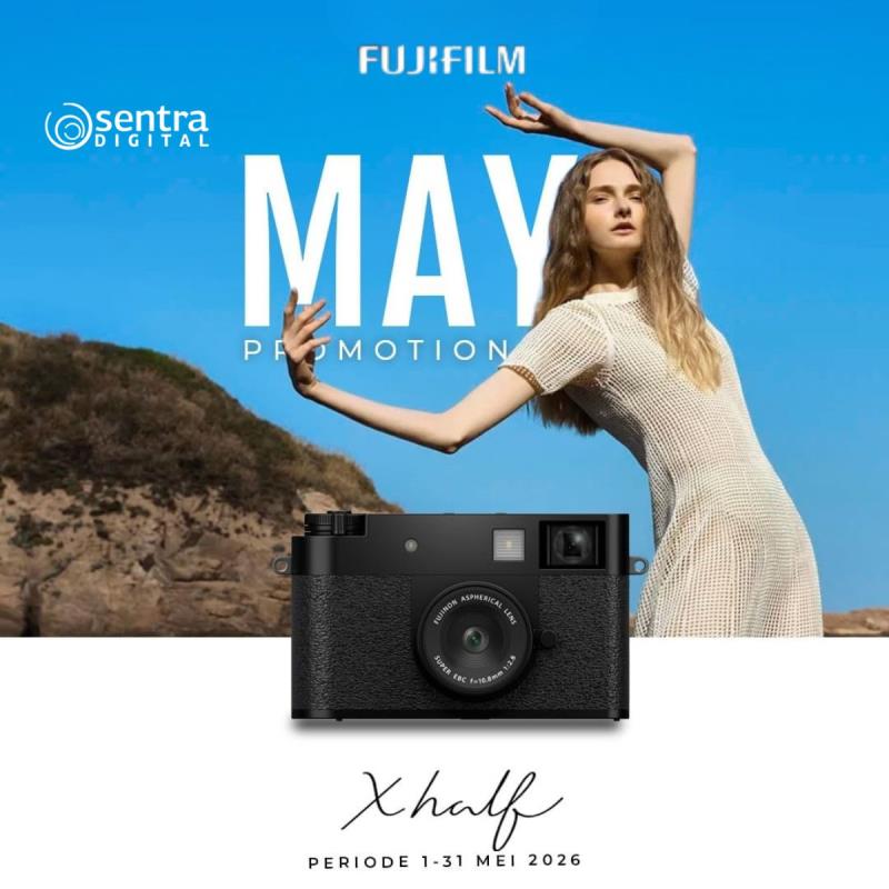 Promo Fujifilm Mei 2026 di Sentra Digital, Harga Menarik untuk Kamera Andalan