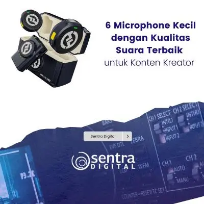 6 Microphone Kecil dengan Kualitas Suara Terbaik untuk Konten Kreator