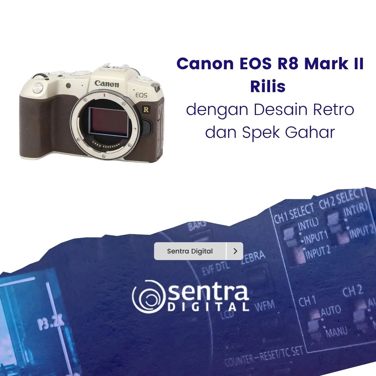 Canon EOS R8 Mark II Rilis dengan Desain Retro dan Spek Gahar