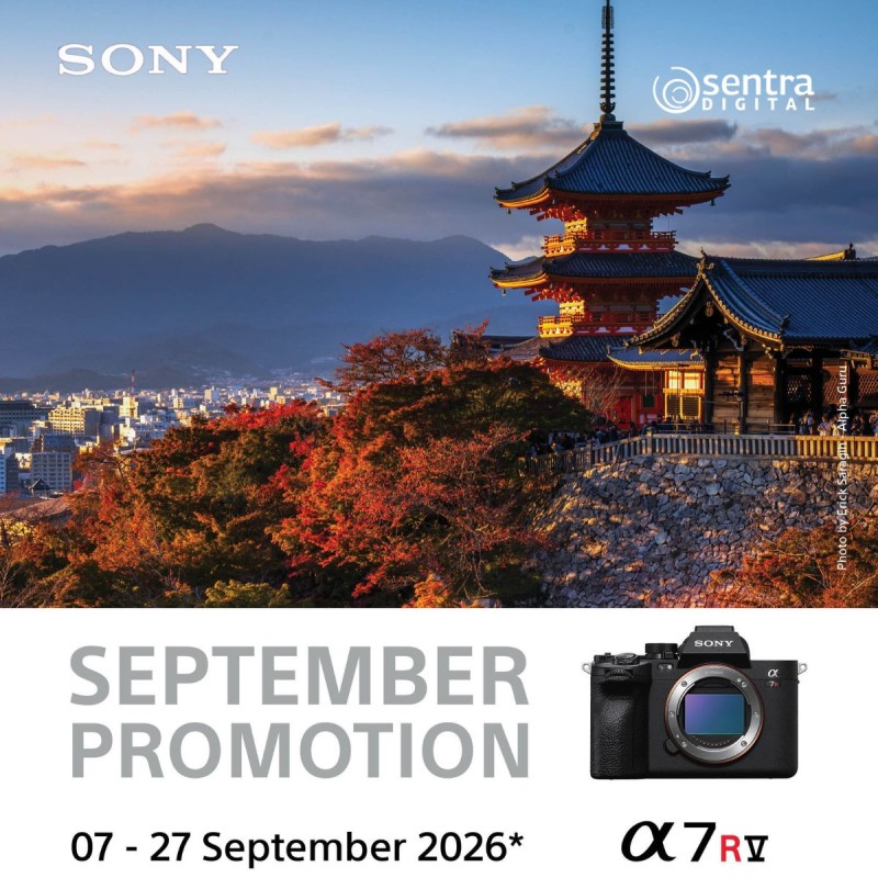 Promo Sony September 2026 di Sentra Digital, Saatnya Upgrade Kamera!