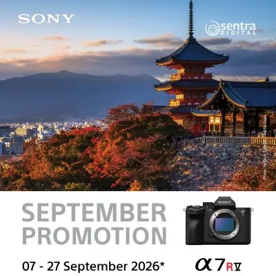 Promo Sony September 2026 di Sentra Digital, Saatnya Upgrade Kamera!