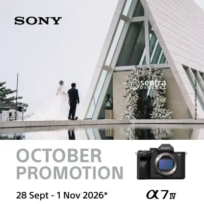 Promo Sony Oktober, Saatnya Upgrade Kamera dengan Harga Lebih Menarik