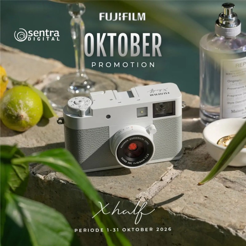 Promo Fujifilm Oktober di Sentra Digital, Saatnya Upgrade Kamera