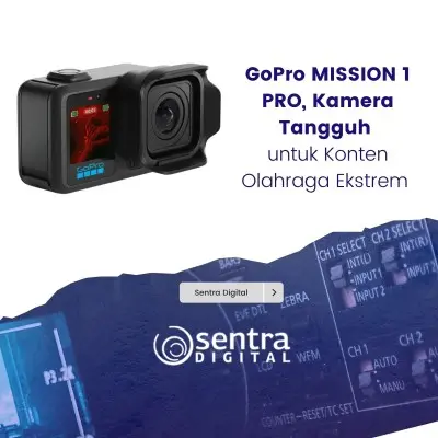 GoPro MISSION 1 PRO, Kamera Tangguh untuk Konten Olahraga Ekstrem