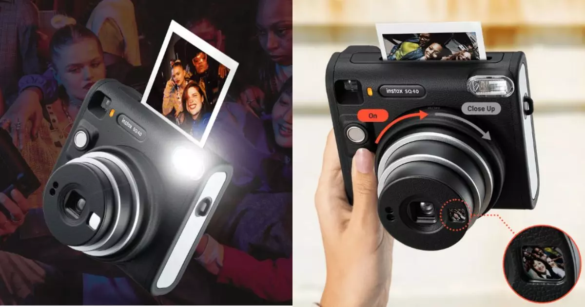 Fitur Instax Sq40 Spesifikasi Polaroid