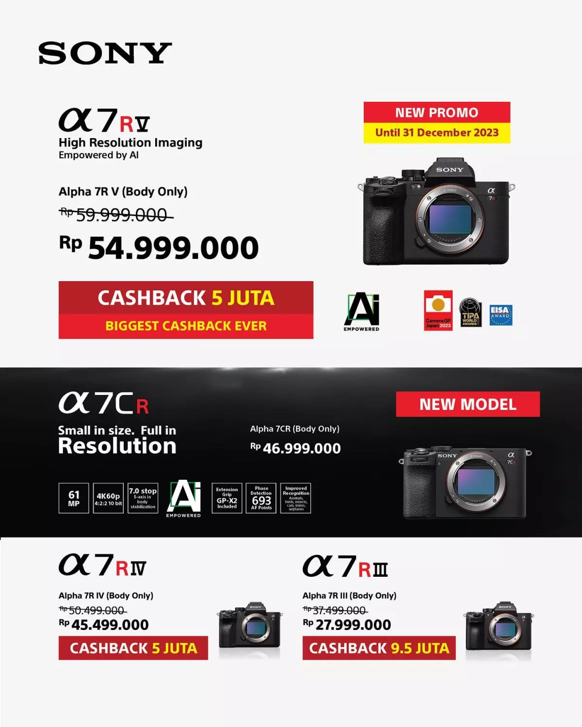Promo Sony A7rv