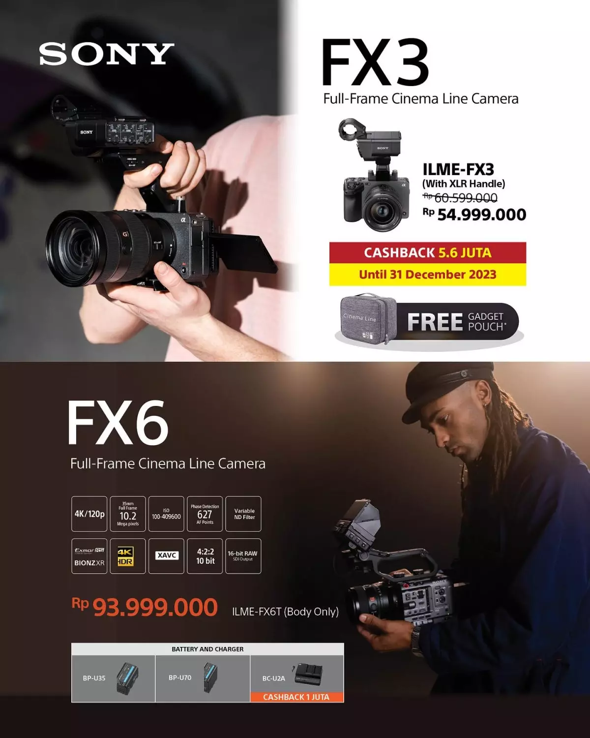 Promo Sony Cinema Line