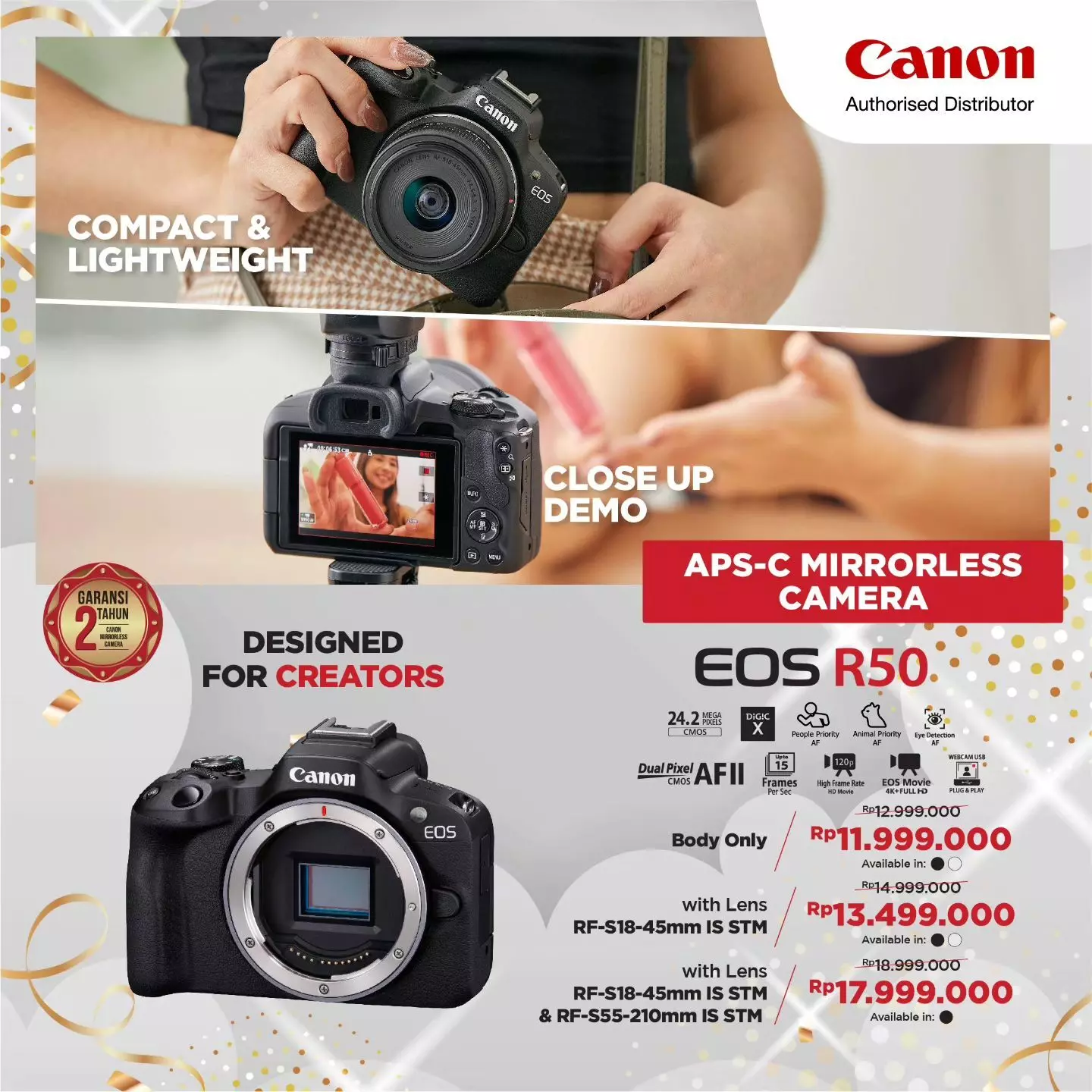 Promo Canon R50