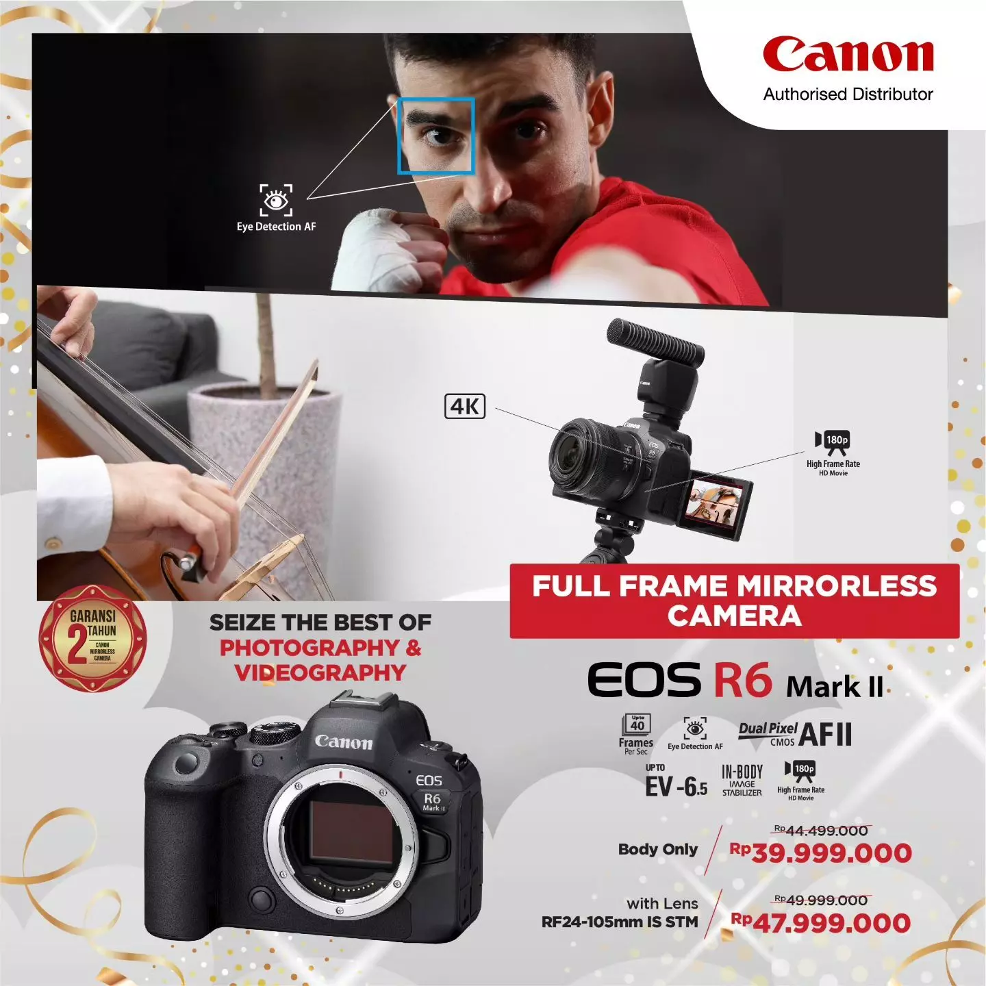 Promo Canon R6 Ii
