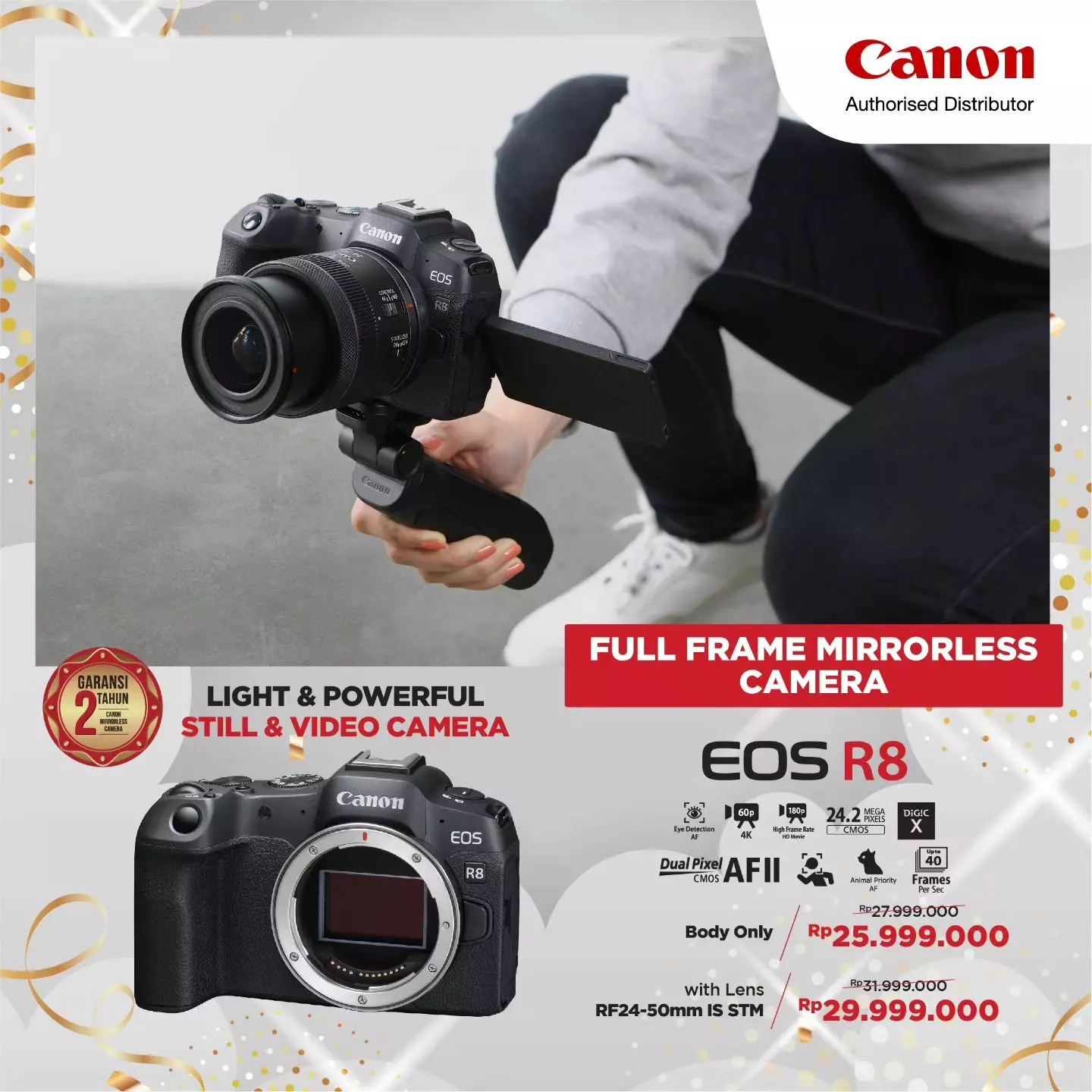 Promo Canon R8