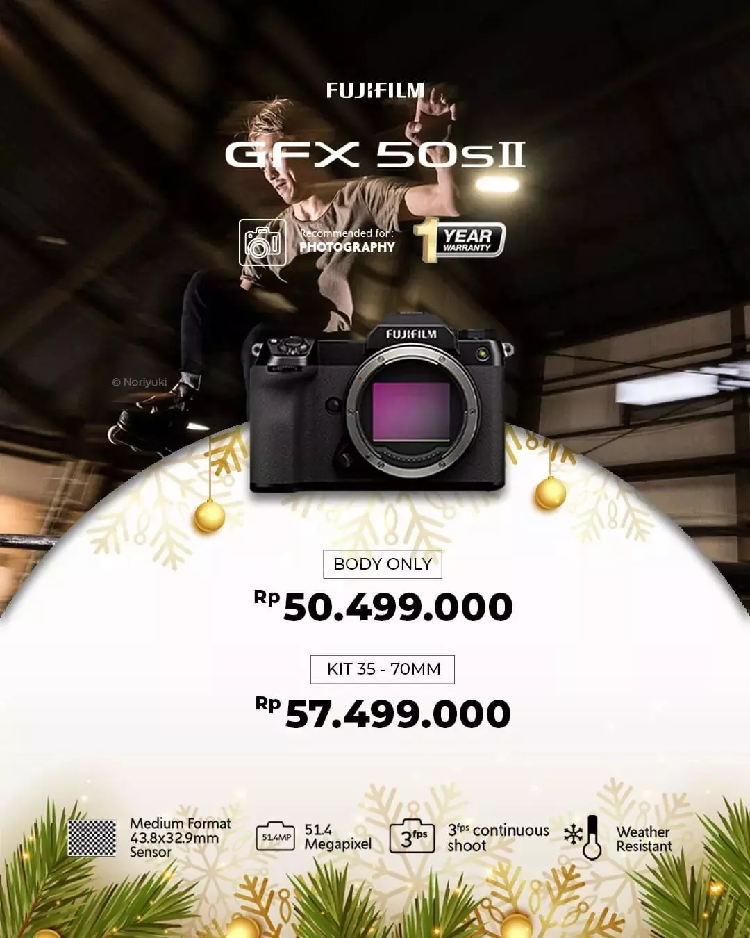 Promo Fujifilm Gfx 50Sii