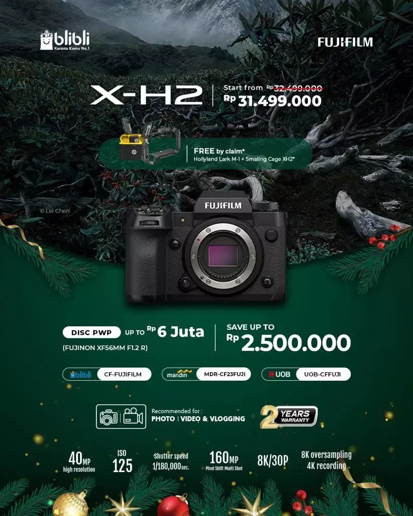 Promo Fujifilm Xh2