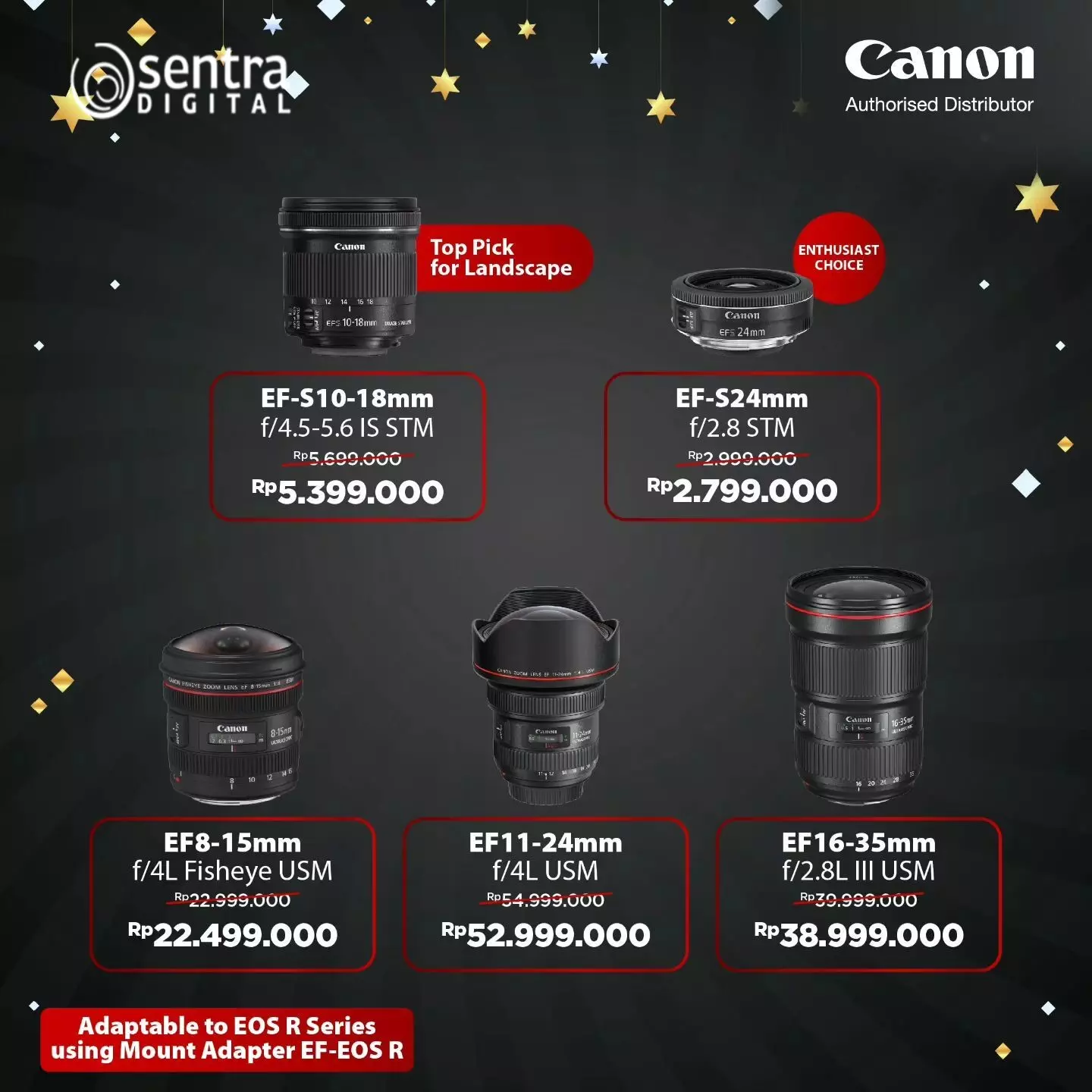 Diskon Lensa Canon