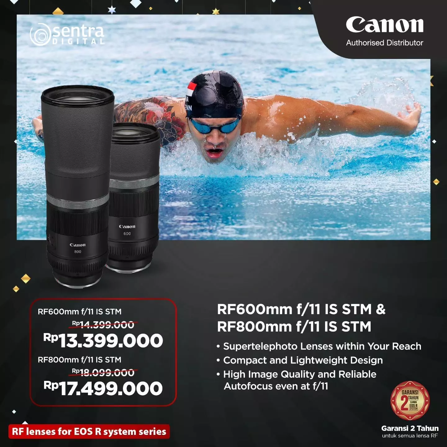 Promo Lensa Tele Canon