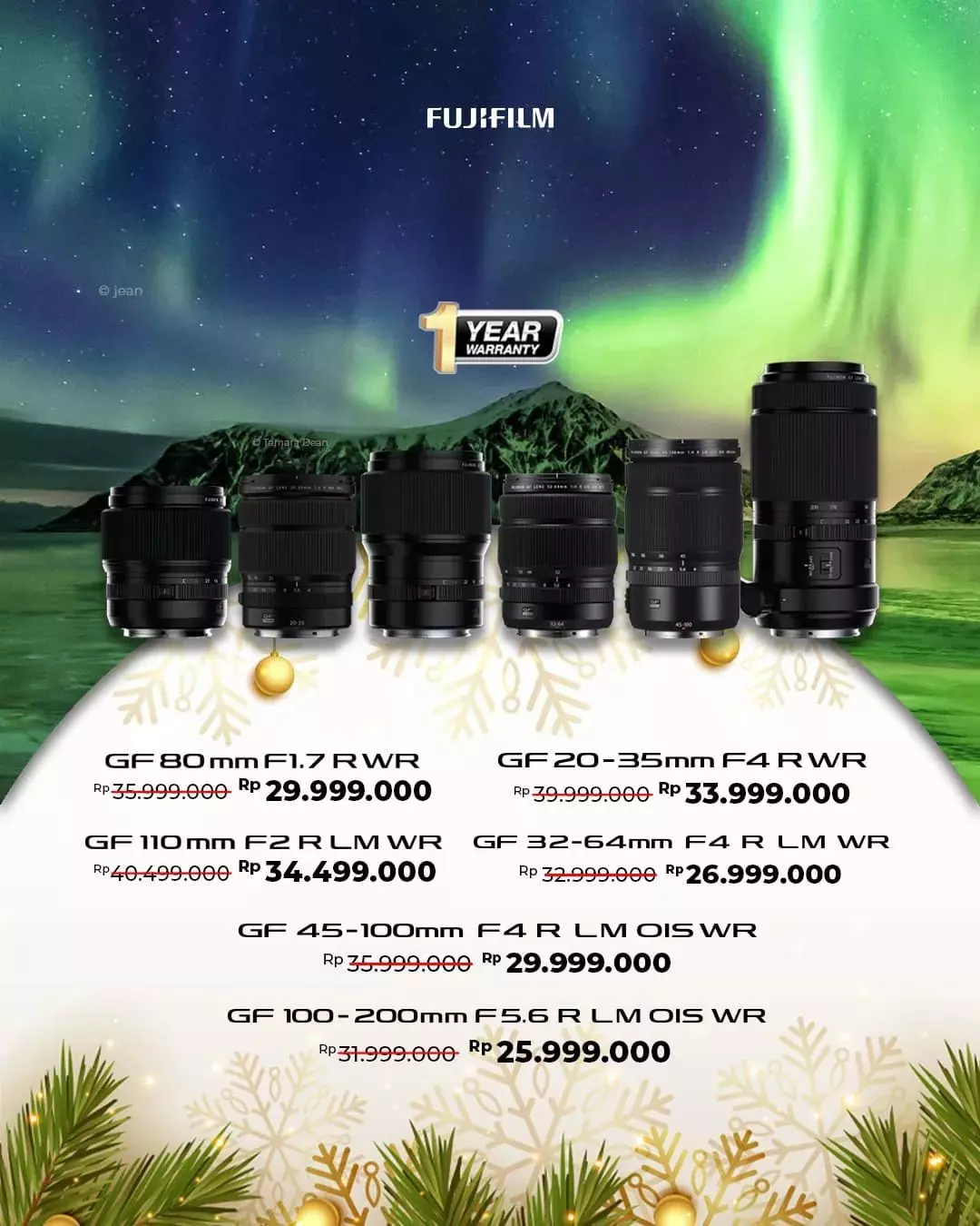 Promo Lensa Fujifilm Gf