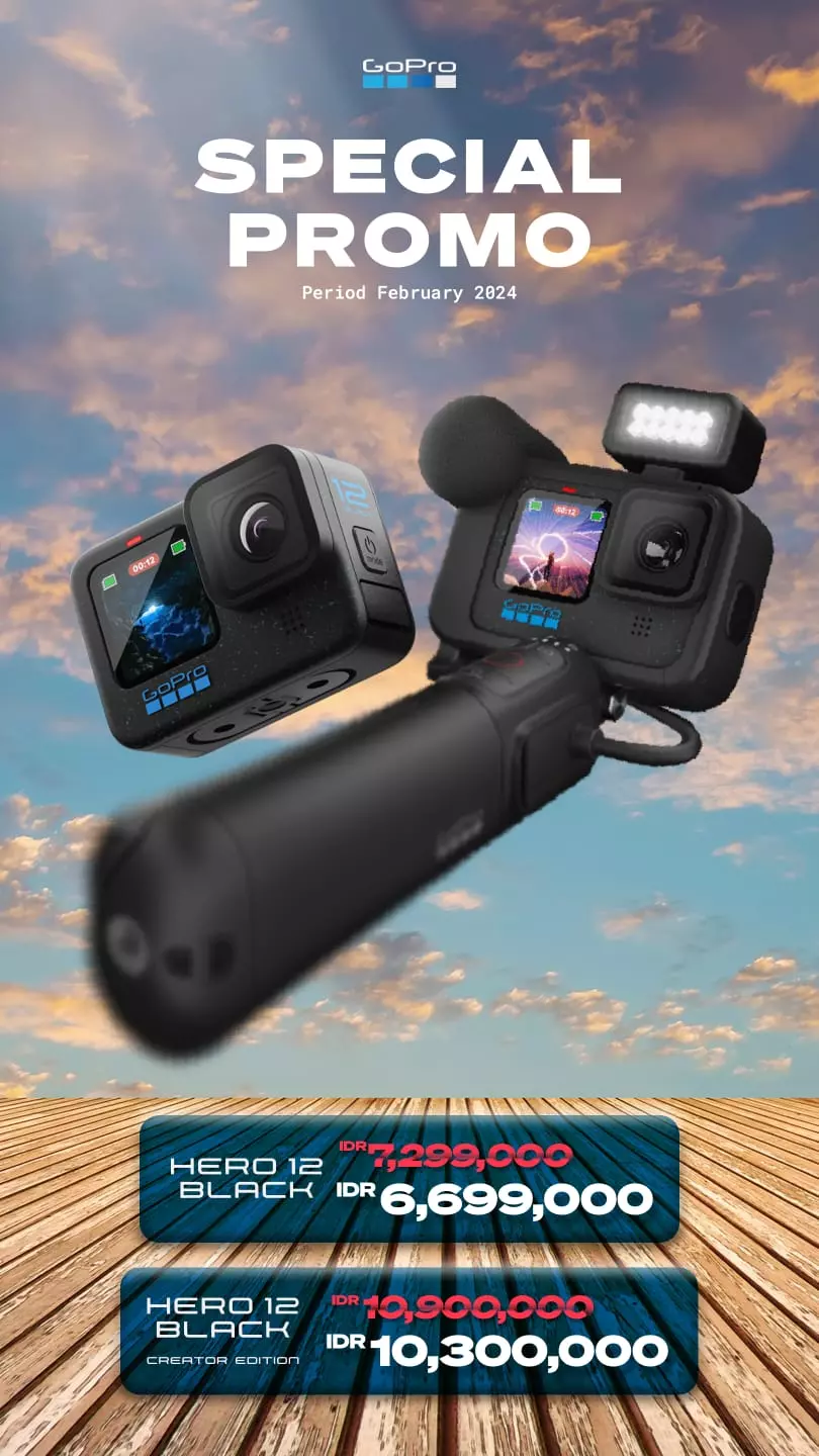 Diskon Gopro 12 Hero