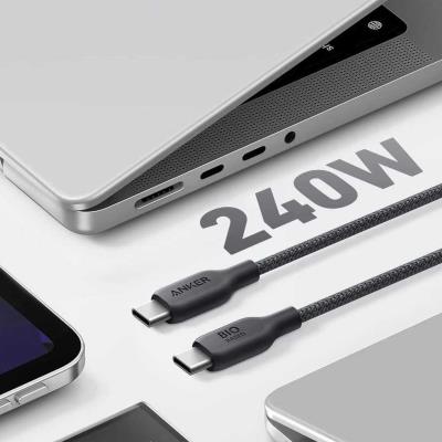 Kabel Anker 544 USB Type C ke USB Type C Bio-Based 3ft Kabel Anker 544 USB Type C ke USB Type C Bio-Based 3ft