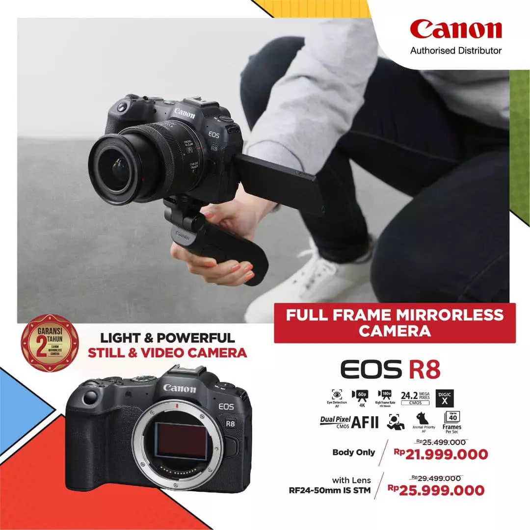 Promo Canon R8