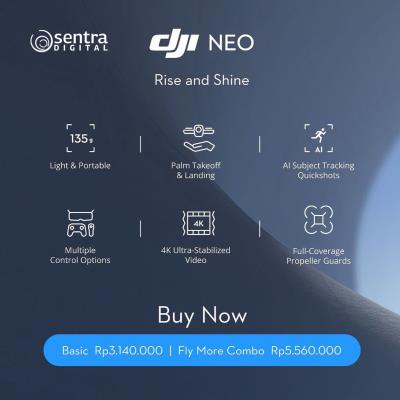 DJI Neo Sudah Bisa Dipesan di Sentra Digital, Distributor Resmi DJI Surabaya