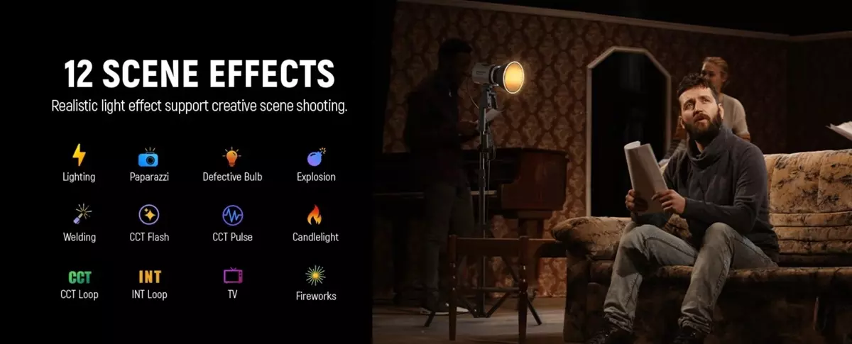 Efek Neewer Ms60b Bi Color