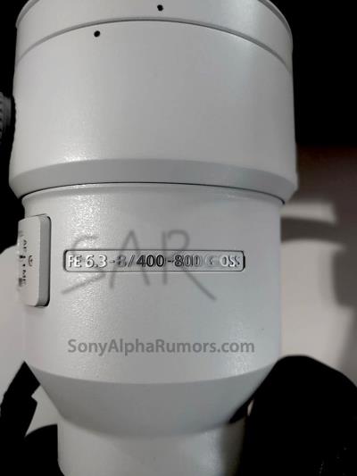 Bocoran Pertama Lensa Sony 400-800mm f/6.3-8.0 (SEL400800G) Bocoran Pertama Lensa Sony 400-800mm f/6.3-8.0 (SEL400800G)