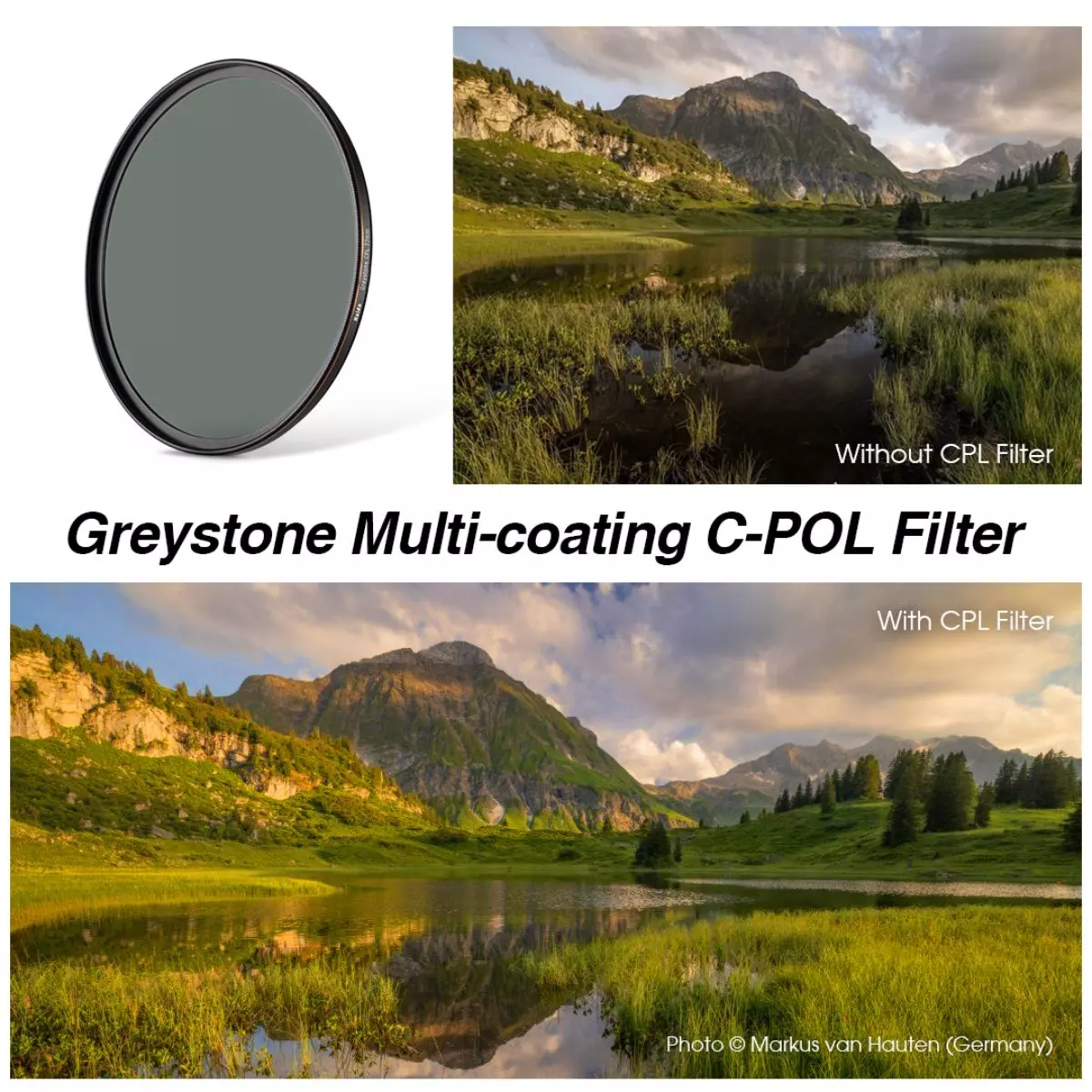 Cpl Circular Polarizer Filter