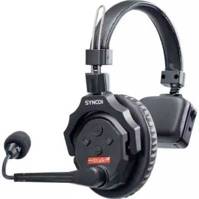 3. Synco X-Talk X5 Wireless Full Duplex Intercom Single-Ear Headset