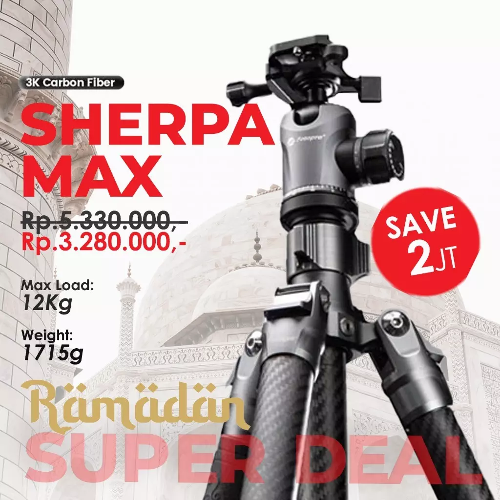 3. TRIPOD SHERPA MAX