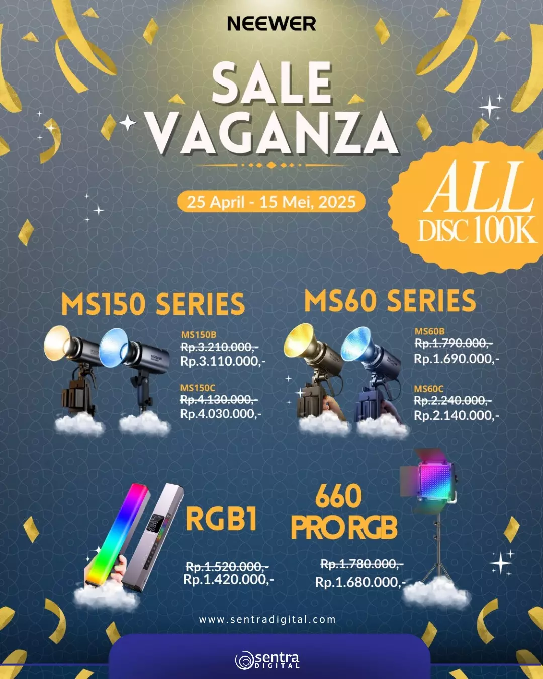 Pilihan Produk Neewer Favorit yang Ikut Promo